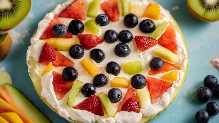 TikTok Recipes Just Hit Peak Summer With This Watermelon Pizza 6 TikTok Recipes Just Hit Peak Summer With This Watermelon Pizza - Watermelon Pizza midia