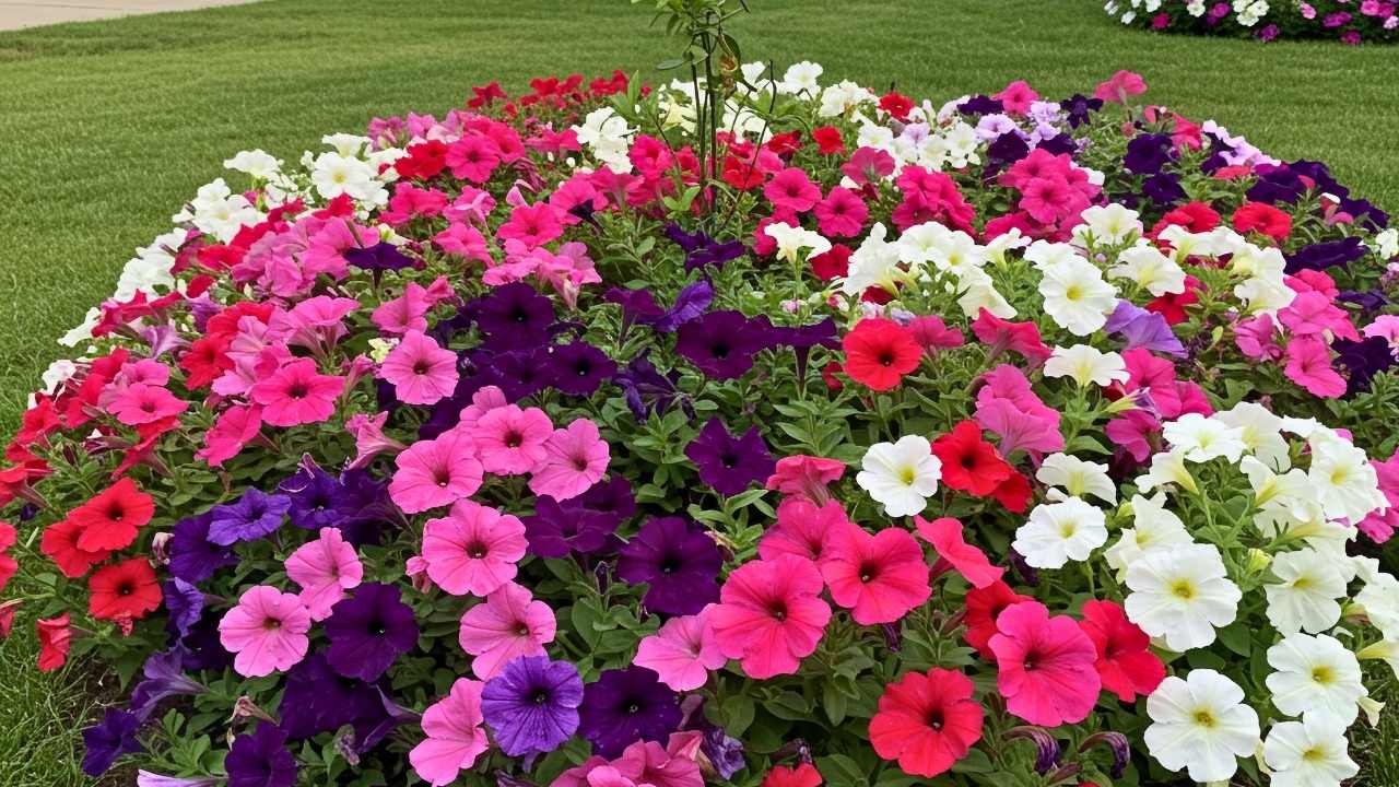 43 Beautiful Flower Bed Ideas to Try in Front of Your House 4 43 Beautiful Flower Bed Ideas to Try in Front of Your House - front yard flower bed idea ss dnoh 4 23 25 4