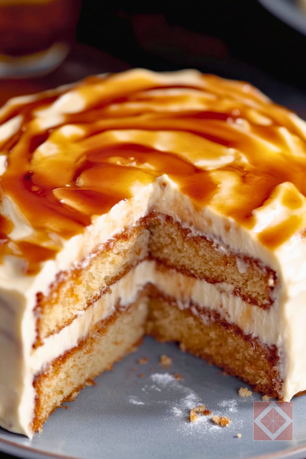 Creamy Banoffee Cake 4 Creamy Banoffee Cake - Banoffee Cake Dessert pin 2 midia