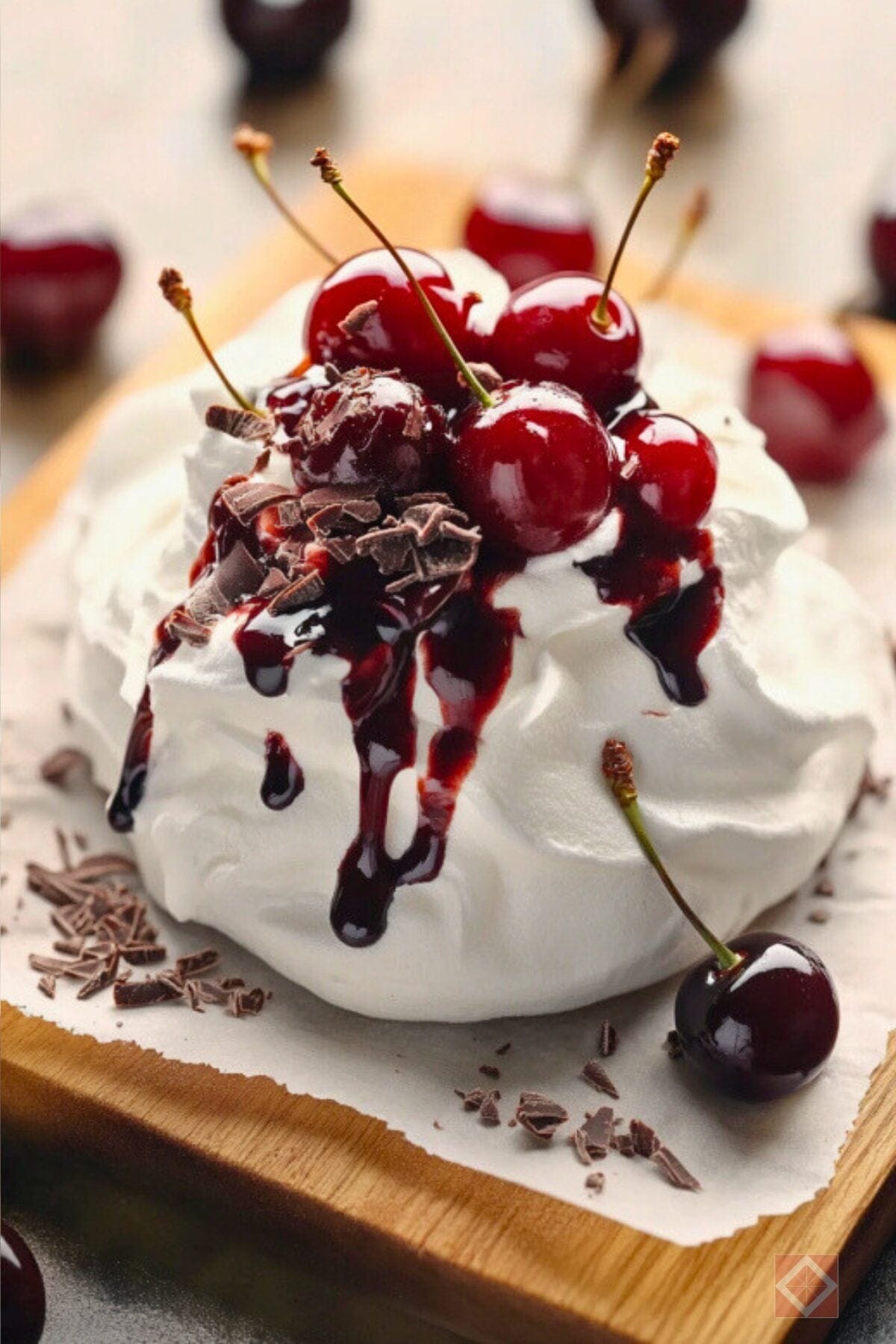 Black Forest Pavlova: A Dreamy Dessert Recipe to Try 5 Black Forest Pavlova: A Dreamy Dessert Recipe to Try - Black Forest Pavlova pin midia 2