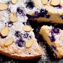Irresistible Blueberry Almond Cake 6 Irresistible Blueberry Almond Cake - Blueberry Almond Cake Easy Dessert midia