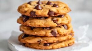 Chewy Peanut Butter-Chocolate Chip Cookies 1 Chewy Peanut Butter-Chocolate Chip Cookies - Chewy Peanut Butter Chocolate Chip Cookies midia