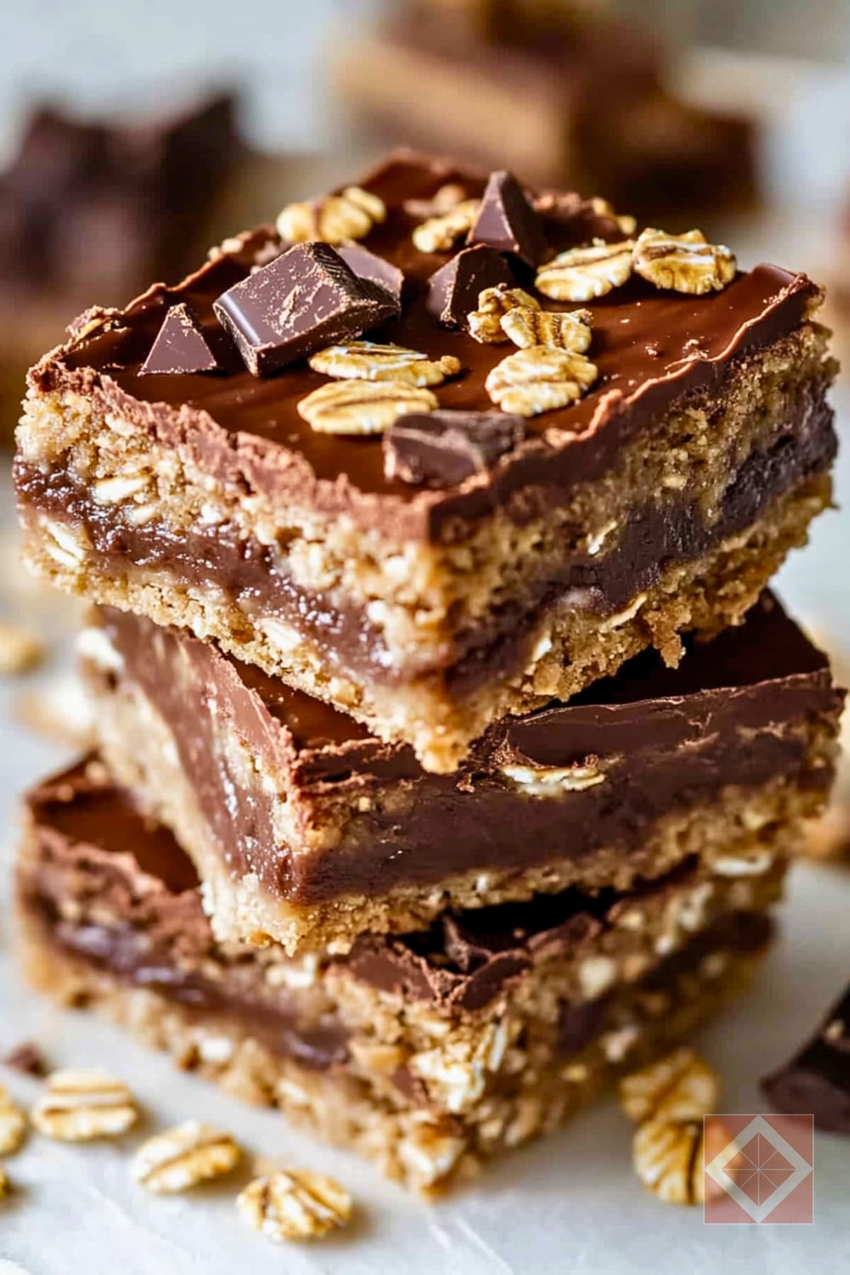 Best Chocolate & Peanut Butter Oatmeal Bars Recipe for Two 4 Best Chocolate & Peanut Butter Oatmeal Bars Recipe for Two - Chocolate Peanut Butter Oatmeal Bars pin 3 midia
