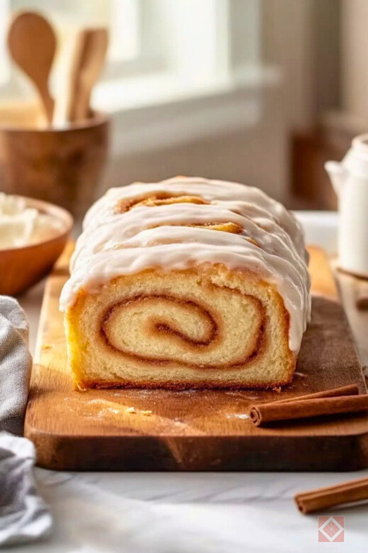 If Cinnamon Rolls & Sweet Bread Had a Baby, This Would Be It 4 If Cinnamon Rolls & Sweet Bread Had a Baby, This Would Be It - Cinnamon Roll Bread pin midia 2