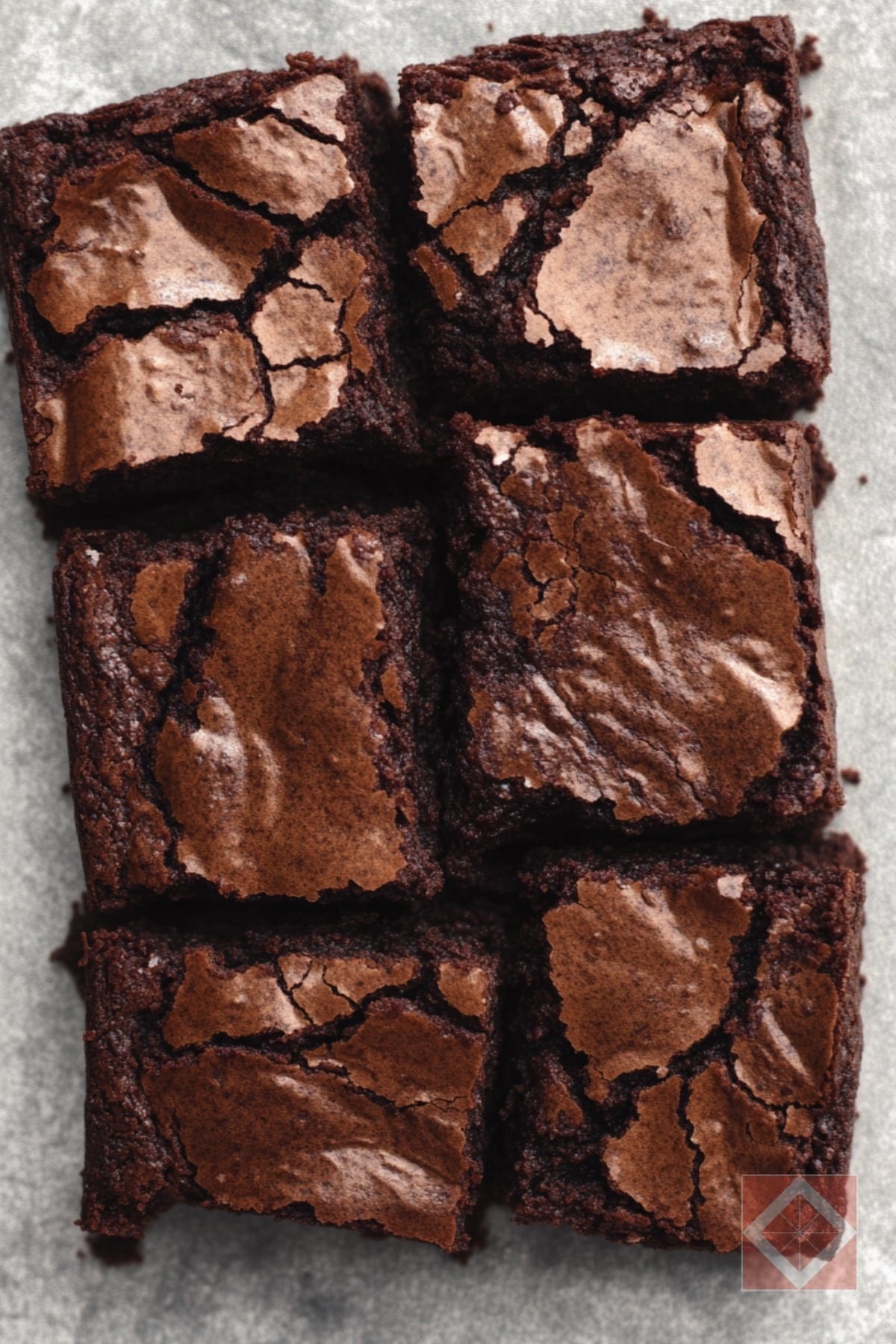 Best Fudgy Crackle-Top Brownies 5 Best Fudgy Crackle-Top Brownies - Crackle Top Brownies Dessert pin 3 midia