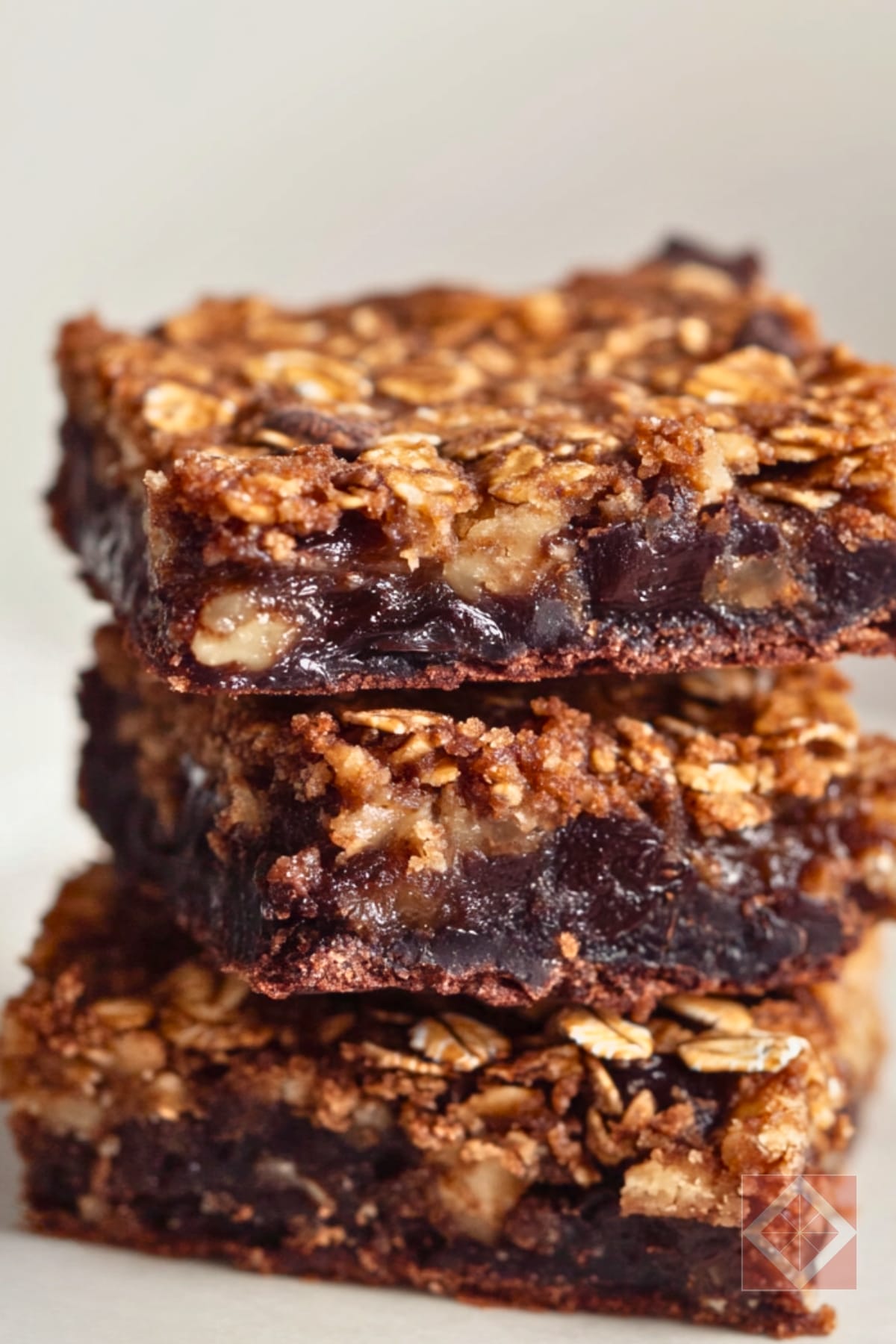 Chewy Chocolate, Date, & Oatmeal Bars 4 Chewy Chocolate, Date, & Oatmeal Bars - Dark Chocolate Date Oatmeal Bars pin 2 midia