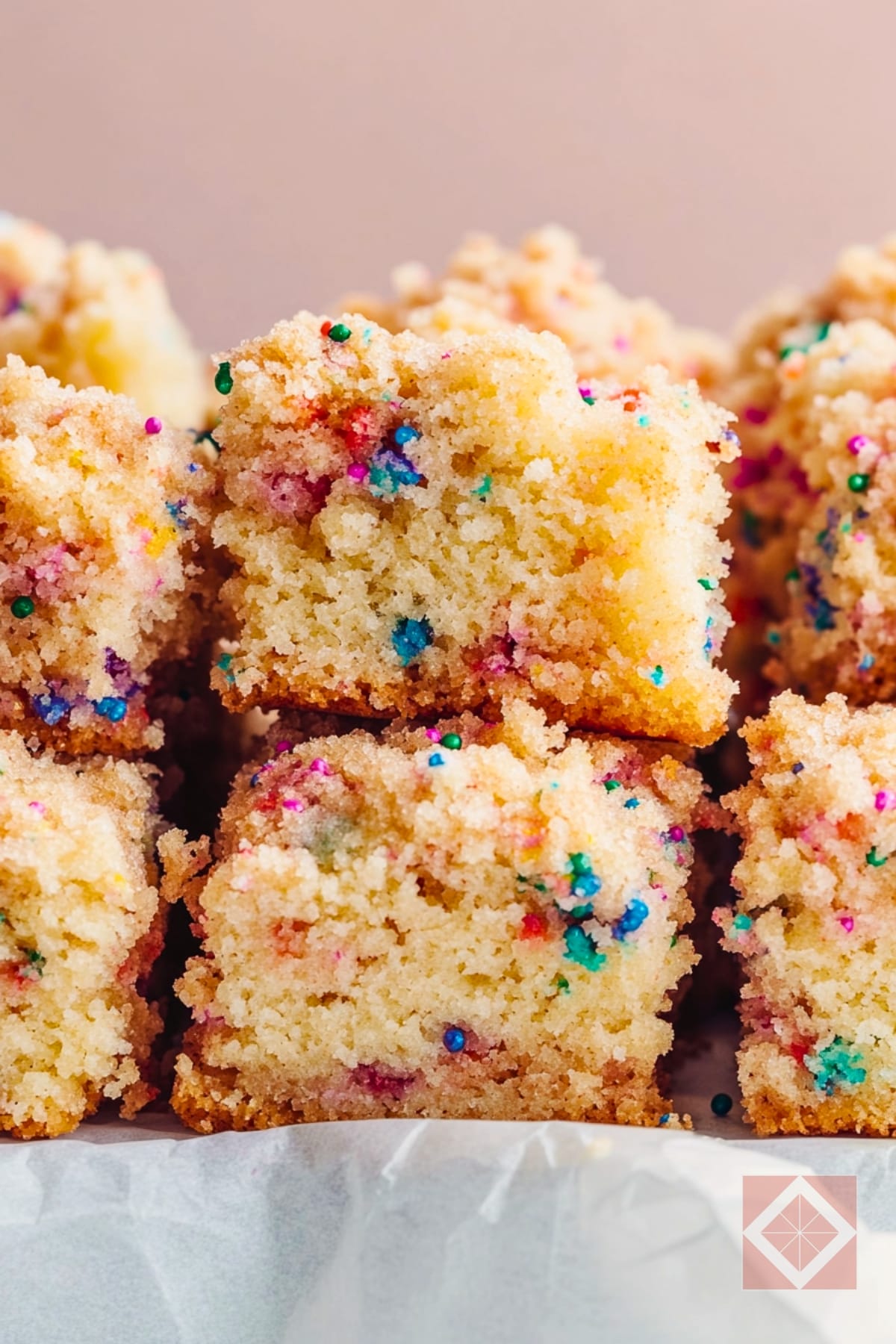 How to Make the Ultimate Funfetti Crumb Cake at Home 4 How to Make the Ultimate Funfetti Crumb Cake at Home - Funfetti Crumb Cake Dessert pin 2 midia