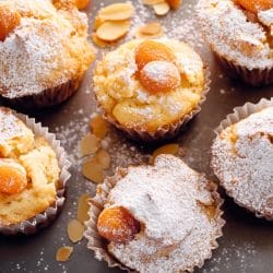 Tall, Fluffy Ginger Apricot Muffins: Bakery Style at Home 4 Tall, Fluffy Ginger Apricot Muffins: Bakery Style at Home - Ginger Apricot Muffins Dessert midia