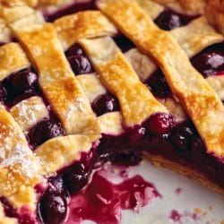 Simple Dessert Recipe: Irresistible Jammy Cherry Pie 4 Simple Dessert Recipe: Irresistible Jammy Cherry Pie - Jammy Cherry Pie Dessert midia