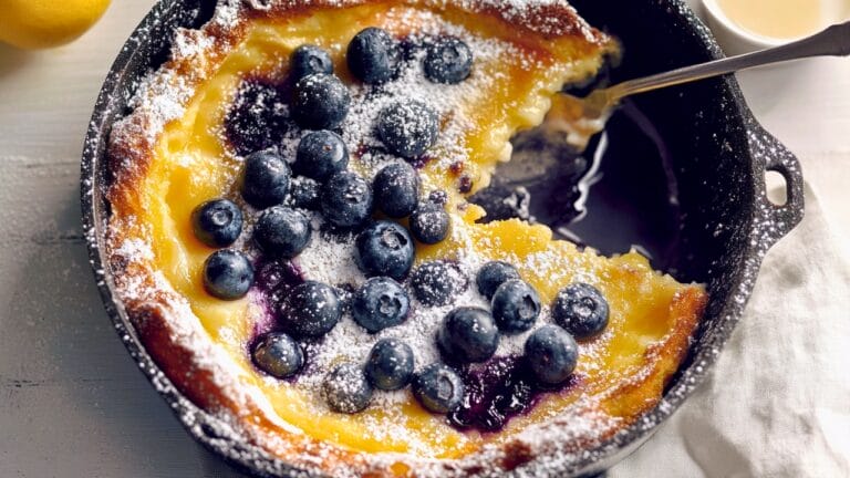 Lemon Blueberry Dutch Baby Dessert Recipe Idea 9 Lemon Blueberry Dutch Baby Dessert Recipe Idea - Lemon Blueberry Dutch Baby Dessert midia
