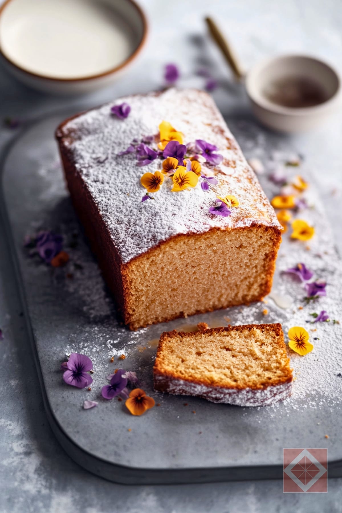 London Fog Loaf: A Decadent Dessert Bread Recipe You’ll Love 3 London Fog Loaf: A Decadent Dessert Bread Recipe You’ll Love - London Fog Loaf Dessert pin 1 midia