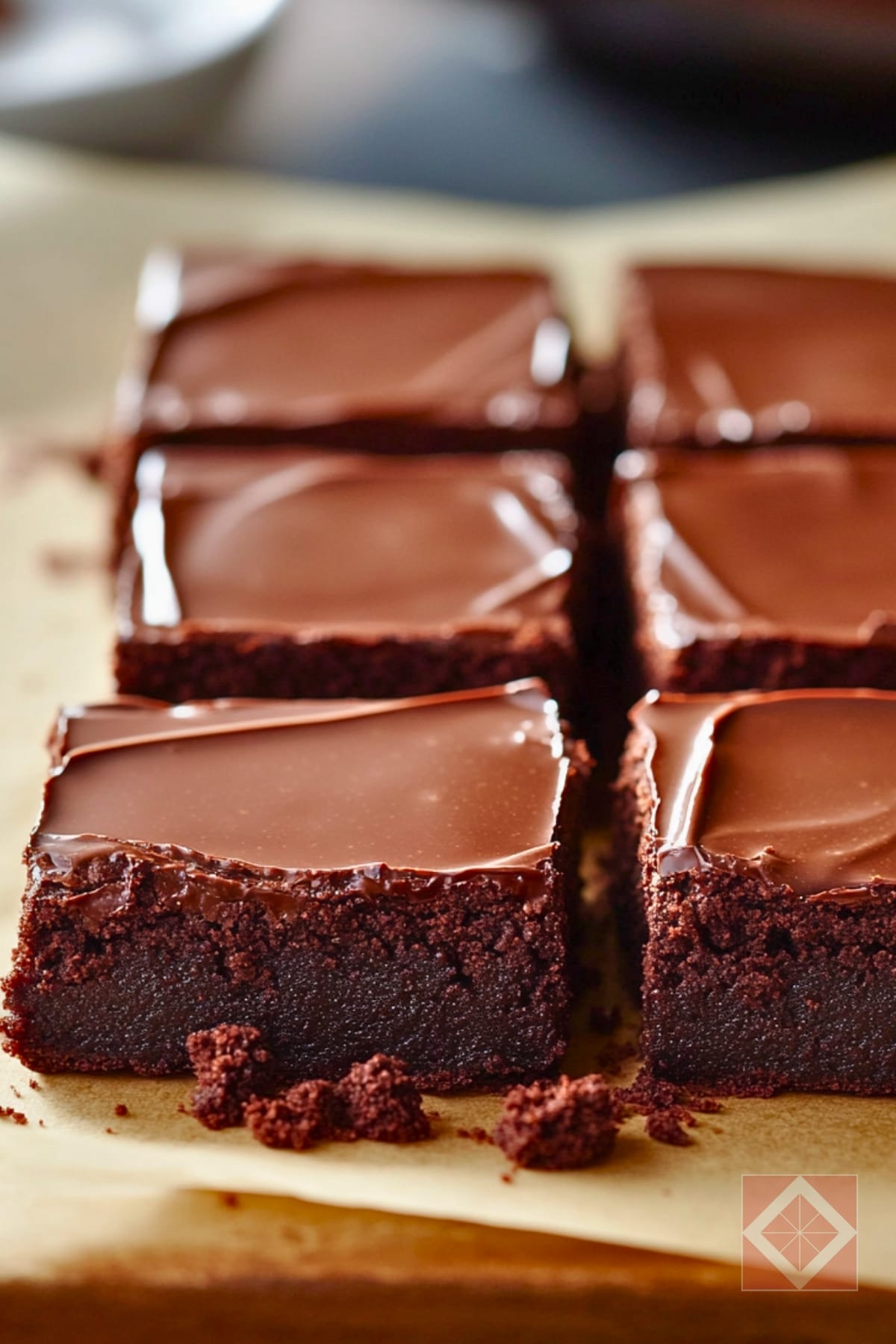 Lunch Lady Brownies: A Chewy Chocolate Dessert Recipe 3 Lunch Lady Brownies: A Chewy Chocolate Dessert Recipe - Lunch Lady Brownies pin 1 midia