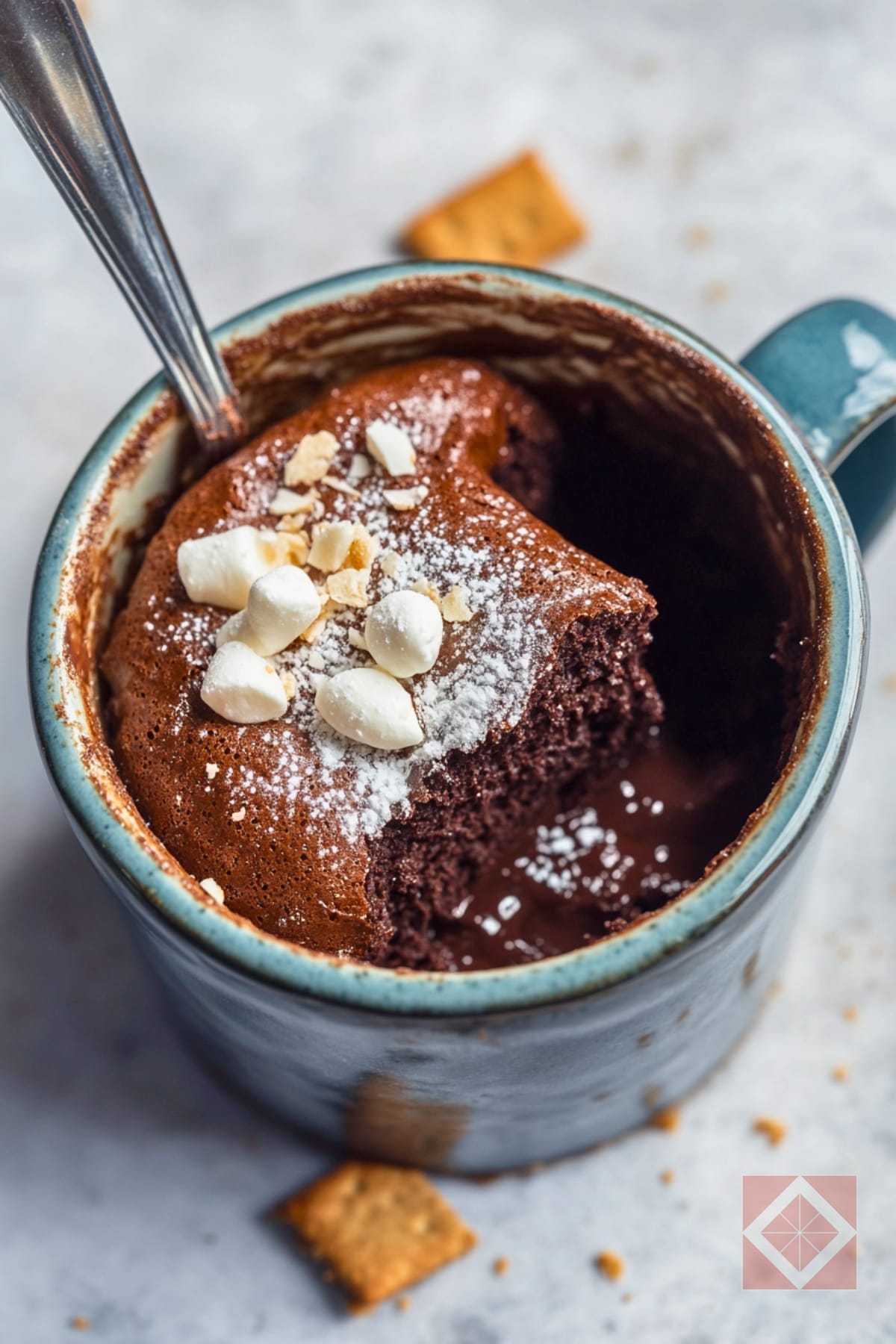 Easy Recipe for Two: Molten Chocolate Microwave Mug Cakes 4 Easy Recipe for Two: Molten Chocolate Microwave Mug Cakes - Molten Chocolate Microwave Mug Cakes pin 2 midia