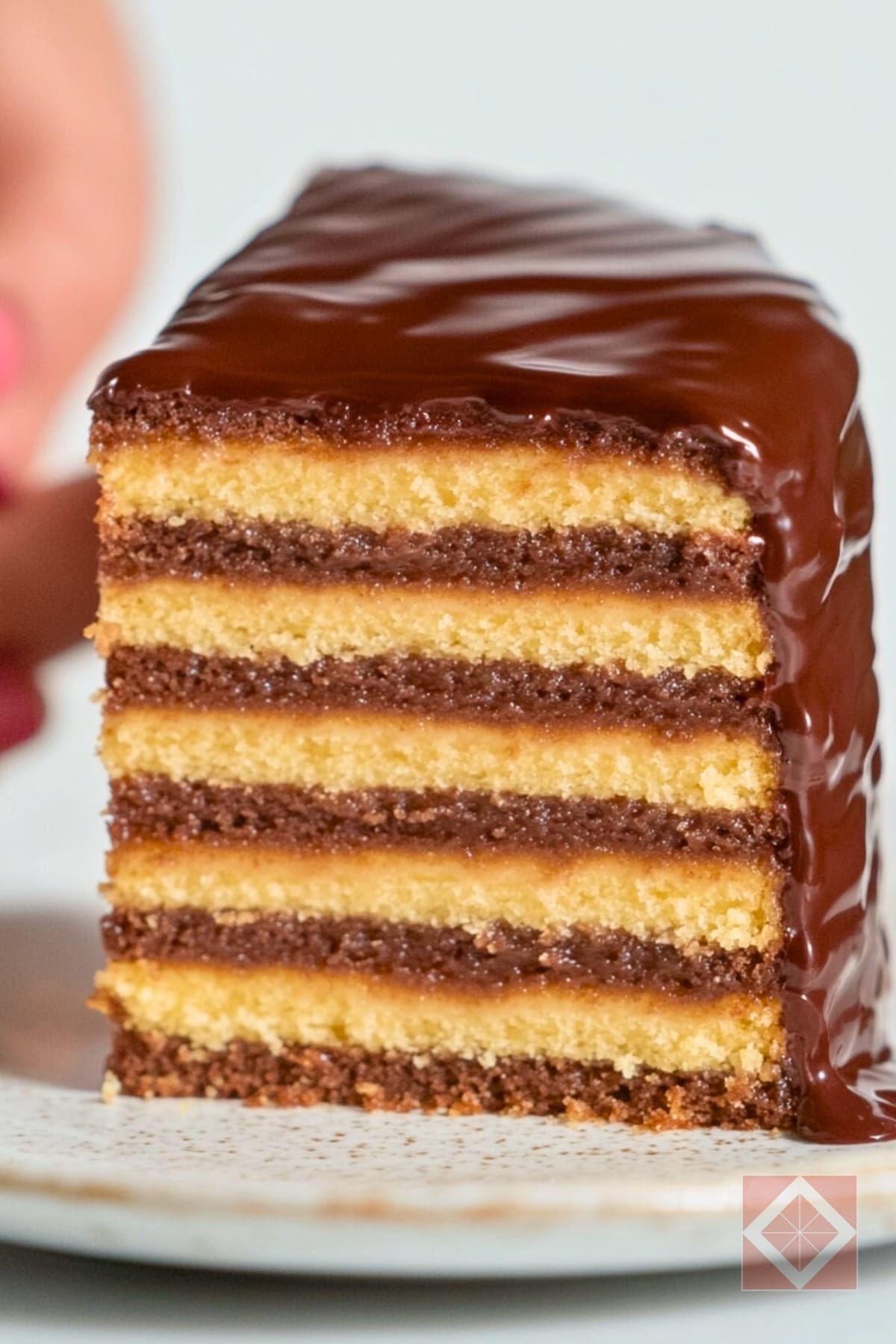 Nutella Smith Island Cake: How to Make Layered Cake 4 Nutella Smith Island Cake: How to Make Layered Cake - Nutella Smith Island Cake Dessert pin 2 midia