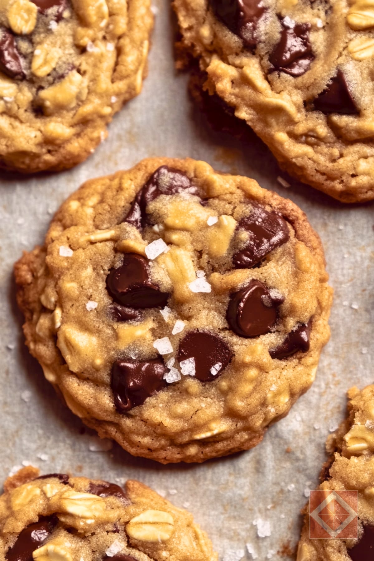 Chewy Oatmeal Chocolate Chip Cookies 4 Chewy Oatmeal Chocolate Chip Cookies - Oatmeal Chocolate Chip Cookies pin 2 midia
