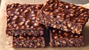 No-Bake Peanut Butter-Mocha Crunch Bars 1 No-Bake Peanut Butter-Mocha Crunch Bars - Peanut Butter Mocha Crunch Bars Dessert midia