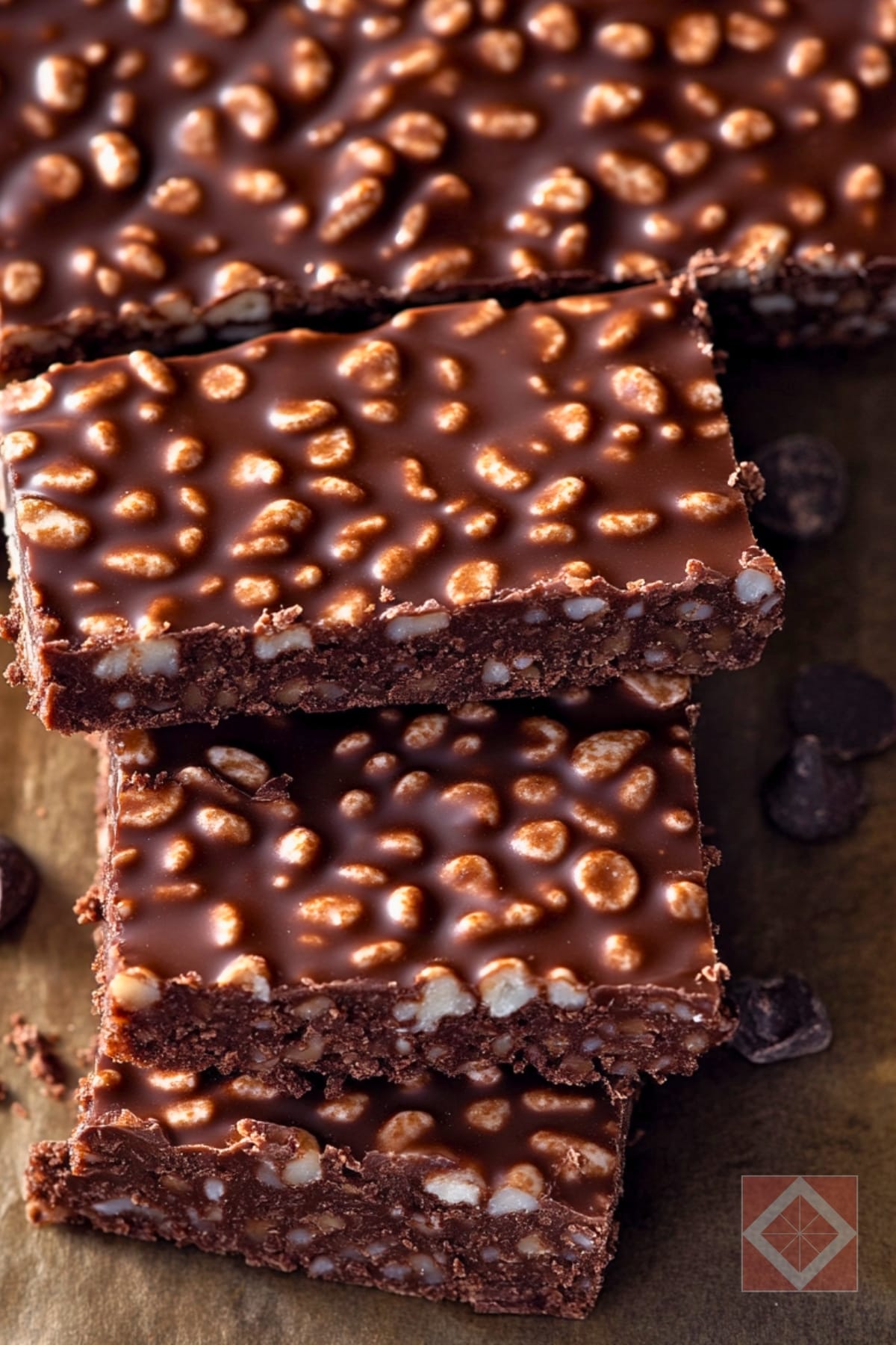 No-Bake Peanut Butter-Mocha Crunch Bars 3 No-Bake Peanut Butter-Mocha Crunch Bars - Peanut Butter Mocha Crunch Bars Dessert pin 1 midia