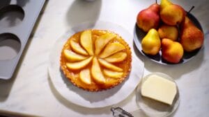 Perfect Pear Tarte Tatin Made Simple: Recipe for Two 1 Perfect Pear Tarte Tatin Made Simple: Recipe for Two - Pear Tarte Tatin midia