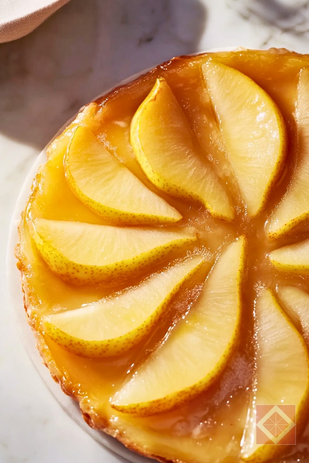 Perfect Pear Tarte Tatin Made Simple: Recipe for Two 2 Perfect Pear Tarte Tatin Made Simple: Recipe for Two - Pear Tarte Tatin pin 1 midia