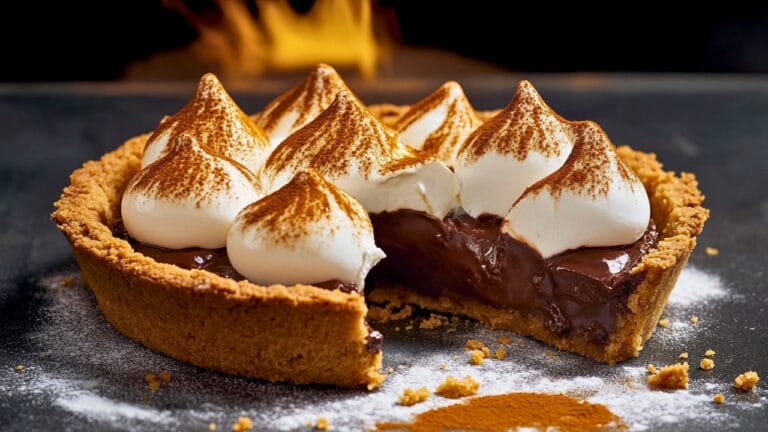 Gooey and Gorgeous S’mores Tart Dessert Recipe 1 Gooey and Gorgeous S’mores Tart Dessert Recipe - Smores Tart Dessert midia