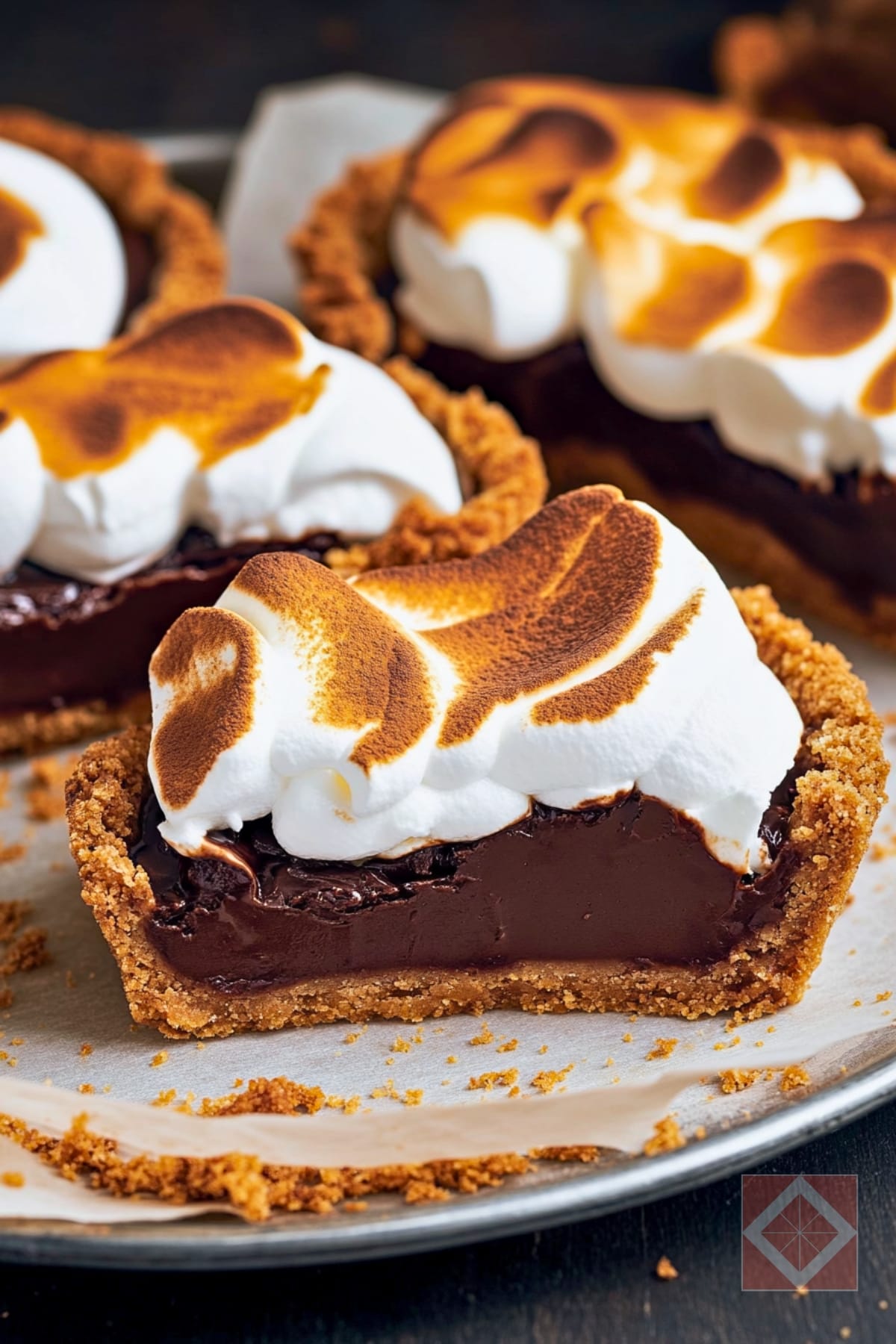 Gooey and Gorgeous S’mores Tart Dessert Recipe 4 Gooey and Gorgeous S’mores Tart Dessert Recipe - Smores Tart Dessert pin 2 midia