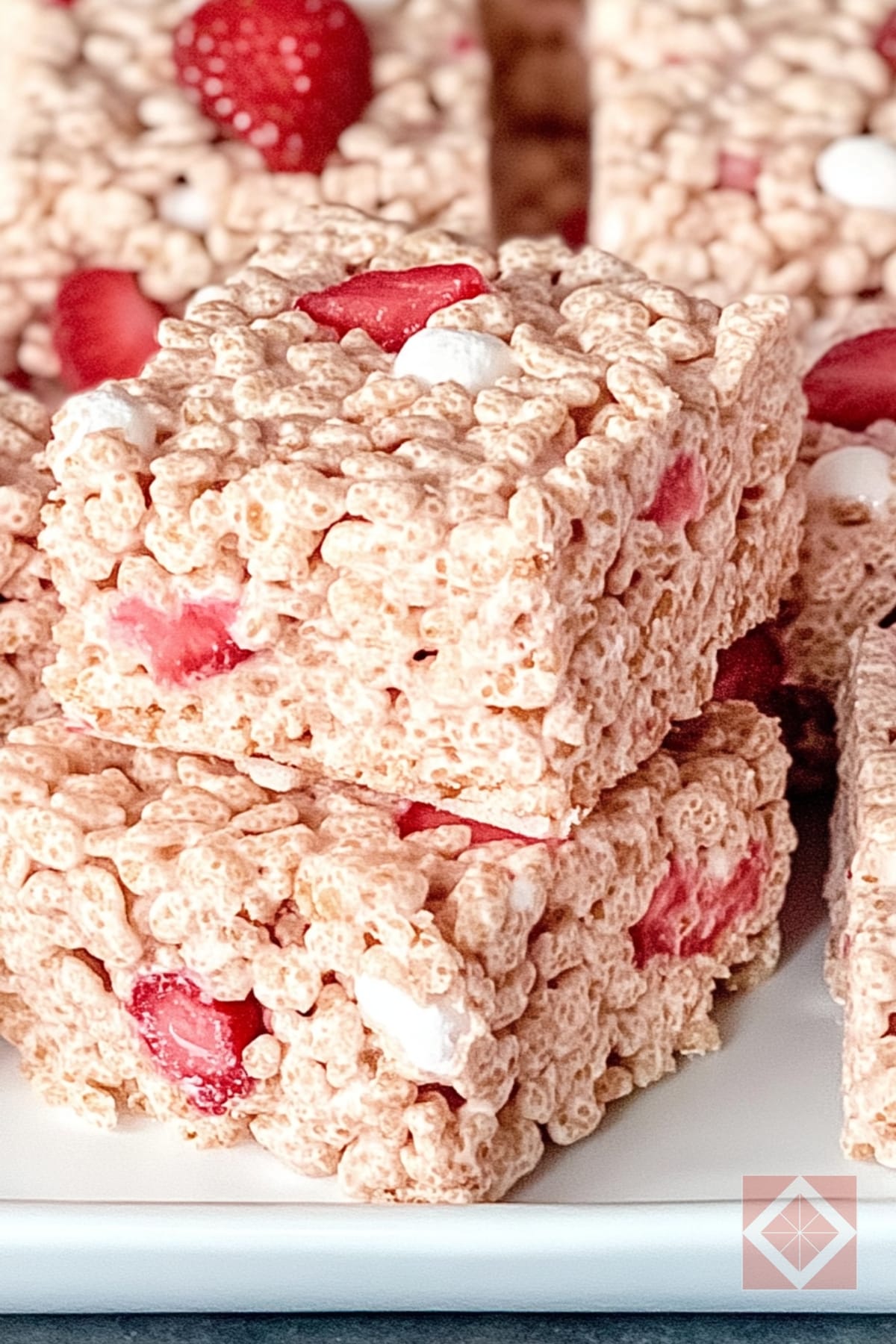 Strawberries & Cream Crispy Treats – A Must-Try Dessert Recipe 4 Strawberries & Cream Crispy Treats – A Must-Try Dessert Recipe - Strawberries Cream Crispy Treats Dessert pin 2 midia