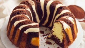 Stunning Zebra Bundt Cake for Your Dessert Recipes Collection 1 Stunning Zebra Bundt Cake for Your Dessert Recipes Collection - Zebra Bundt Cake Dessert midia