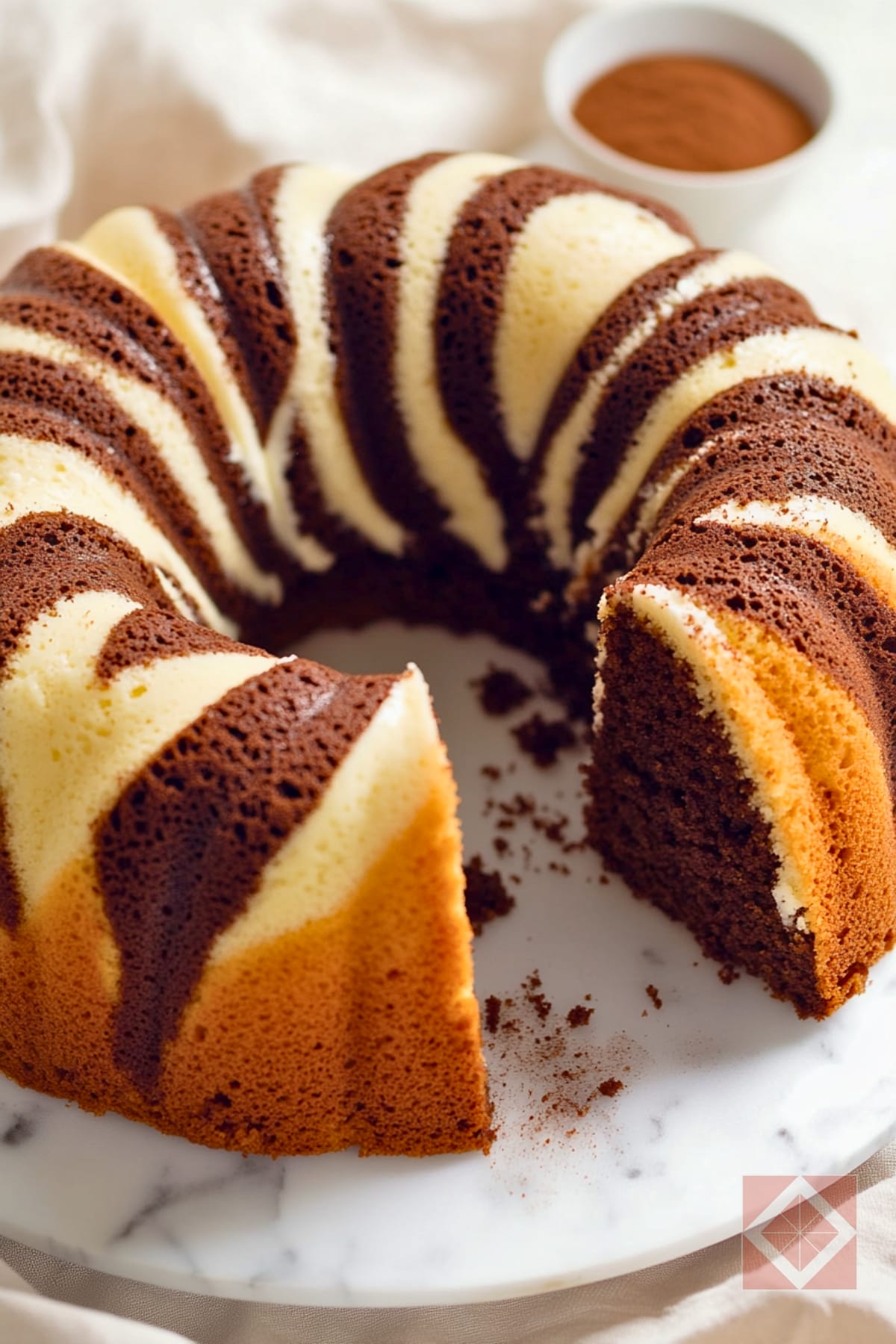 Stunning Zebra Bundt Cake for Your Dessert Recipes Collection 5 Stunning Zebra Bundt Cake for Your Dessert Recipes Collection - Zebra Bundt Cake Dessert pin 3 midia