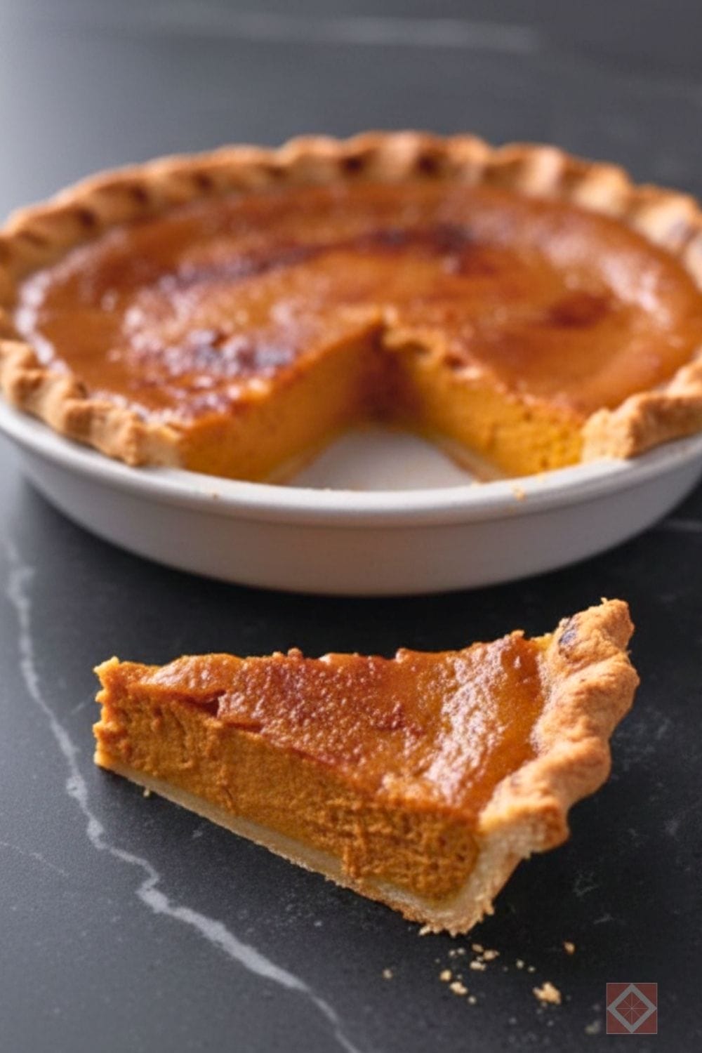 Brûléed Pumpkin Pie Is the Fancy-Feeling Twist Your Fall Table Needs 2 Brûléed Pumpkin Pie Is the Fancy-Feeling Twist Your Fall Table Needs - Bruleed Pumpkin Pie