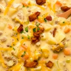 Keto Hamburger Soup? Yep, and It’s Better Than You Think 4 Keto Hamburger Soup? Yep, and It’s Better Than You Think - cheeseburger soup ingredients 2