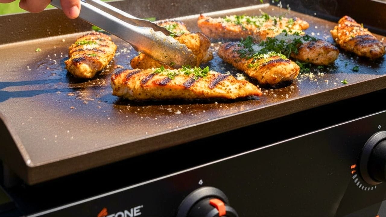 Easy Blackstone Garlic Parmesan Chicken 4 Easy Blackstone Garlic Parmesan Chicken - Blackstone Garlic Parmesan Chicken