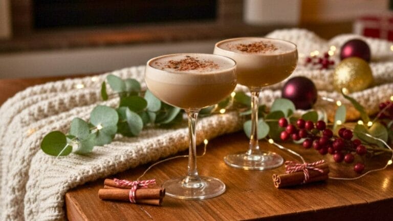 the best eggnog espresso martini 2 the best eggnog espresso martini - EGGNOG ESPRESSO MARTINI WITH RUM