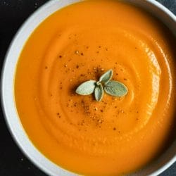 Sweet Potato Apple Soup (Upgraded with Roasted Flavor + Creamy Finish) 4 Sweet Potato Apple Soup (Upgraded with Roasted Flavor + Creamy Finish) - Sweet Potato Apple Soup