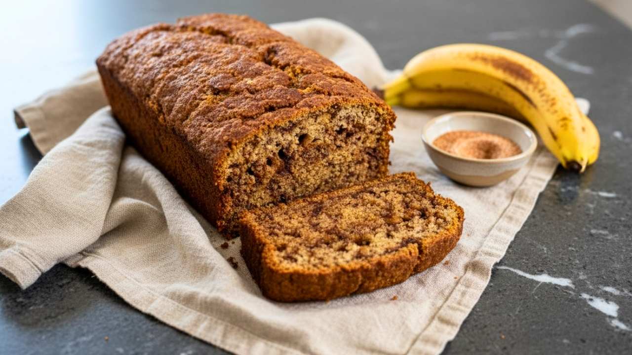 cinnamon swirl banana bread with a bakery secret 3 cinnamon swirl banana bread with a bakery secret - cinnamon swirl banana bread