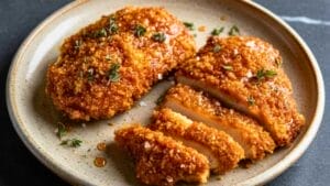crunchy baked hot honey chicken (that’s actually crispy) 1 crunchy baked hot honey chicken (that’s actually crispy) - crunchy baked hot honey chicken