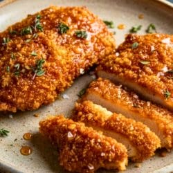 crunchy baked hot honey chicken (that’s actually crispy) 4 crunchy baked hot honey chicken (that’s actually crispy) - crunchy baked hot honey chicken