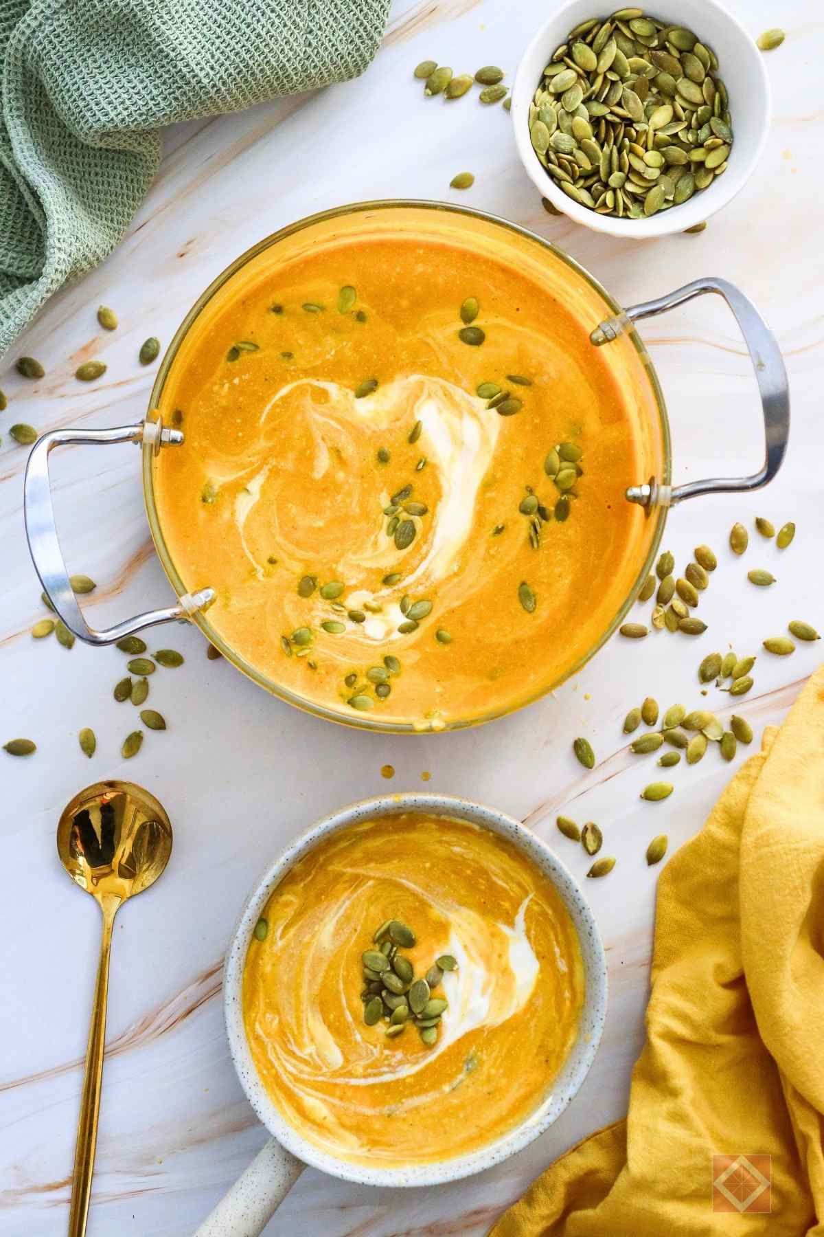 the creamy pumpkin soup everyone’s craving this fall - easy creamy pumpkin soup 2