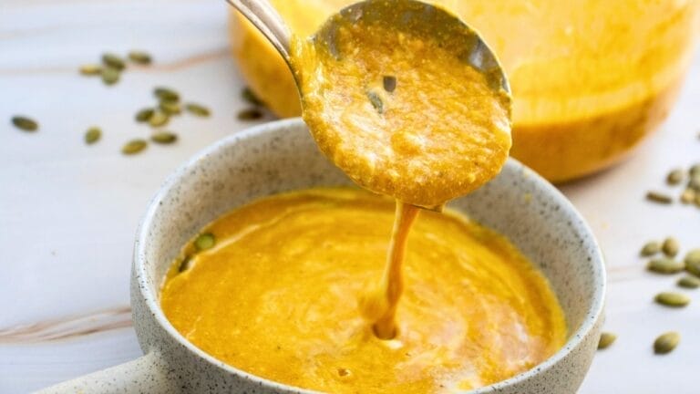 the creamy pumpkin soup everyone’s craving this fall - easy creamy pumpkin soup