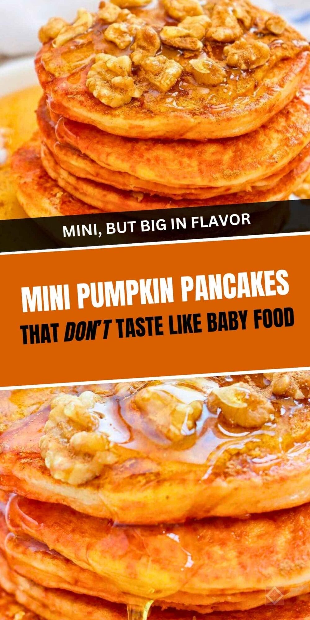 the easiest pumpkin pancake recipe (and why most turn out dense and raw) - easy mini pumpkin pancakes 3