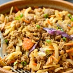 low calorie & carb egg roll in a bowl (that’s actually not bland) 5 low calorie & carb egg roll in a bowl (that’s actually not bland) - egg roll in a bowl 2