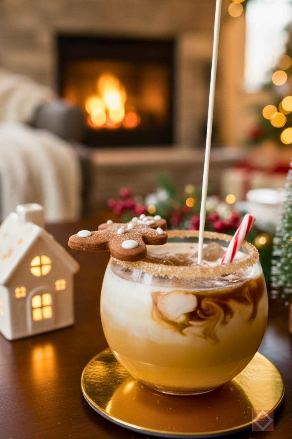 gingerbread white russian: the christmas cocktail that tastes like a cookie 2 gingerbread white russian: the christmas cocktail that tastes like a cookie - gingerbread white russian 2
