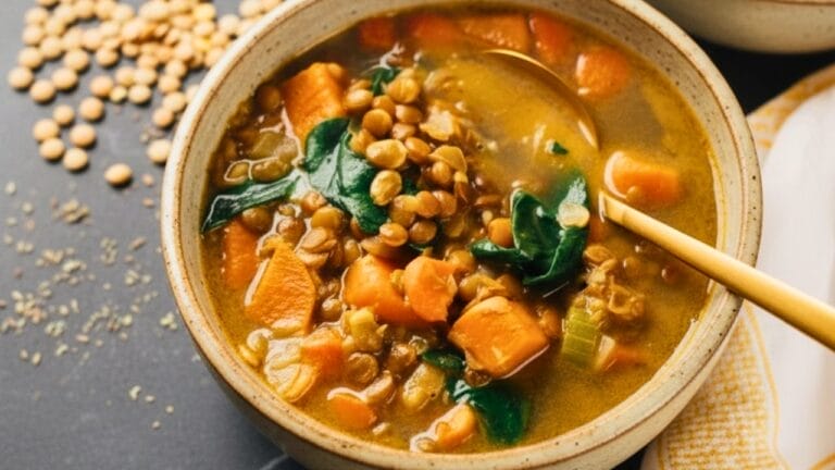 Easy DASH Diet Lentil & Sweet Potato Soup Recipe 10 Easy DASH Diet Lentil & Sweet Potato Soup Recipe - lentil sweet potato soup