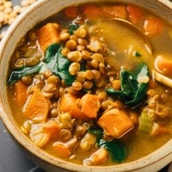 Easy DASH Diet Lentil & Sweet Potato Soup Recipe 4 Easy DASH Diet Lentil & Sweet Potato Soup Recipe - lentil sweet potato soup