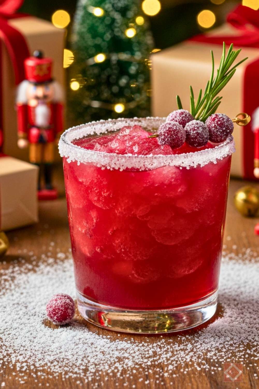 frosted mistletoe margarita (easy christmas punch) 3 frosted mistletoe margarita (easy christmas punch) - mistletoe margarita 3