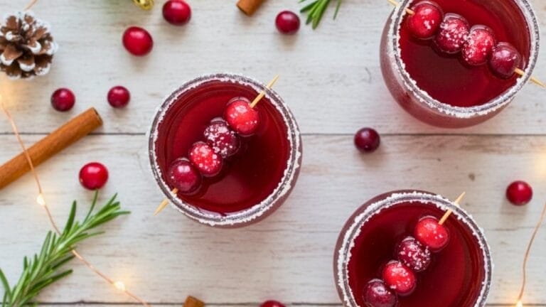mrs. claus cranberry whiskey cocktail - mrs. claus cranberry whiskey cocktail 3