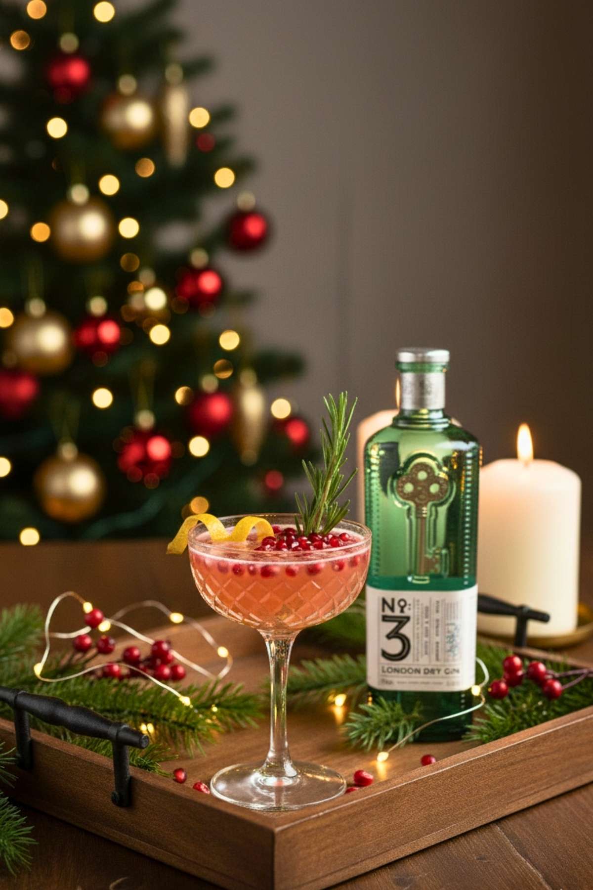 this rosemary pomegranate french 75 is the classiest way to say cheers - rosemary pomegranate french 75 2