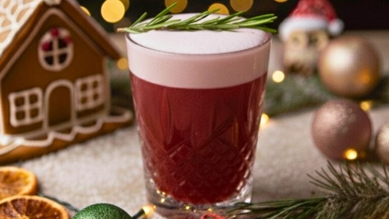 the perfect pomegranate gin fizz & why the foam changes everything 3 the perfect pomegranate gin fizz & why the foam changes everything - pomegranate gin fizz Cocktail