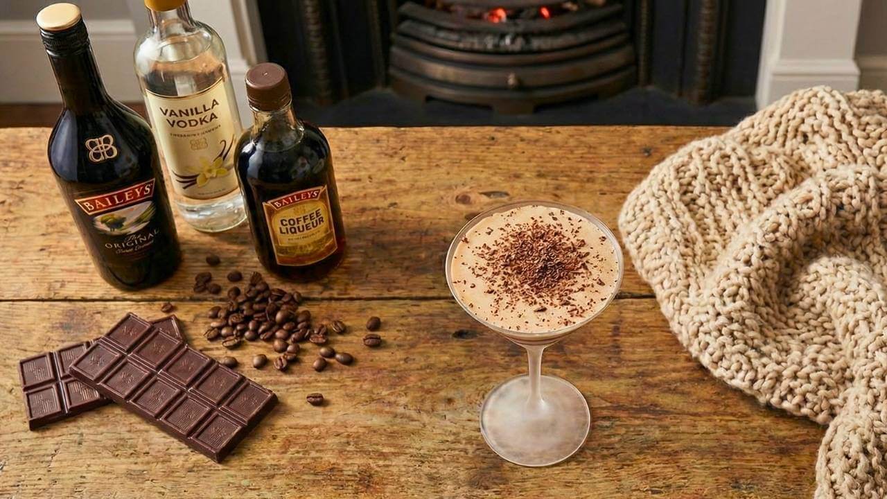 Creamy Baileys Martini (Better Than Dessert) 3 Creamy Baileys Martini (Better Than Dessert) - Baileys Martini 3