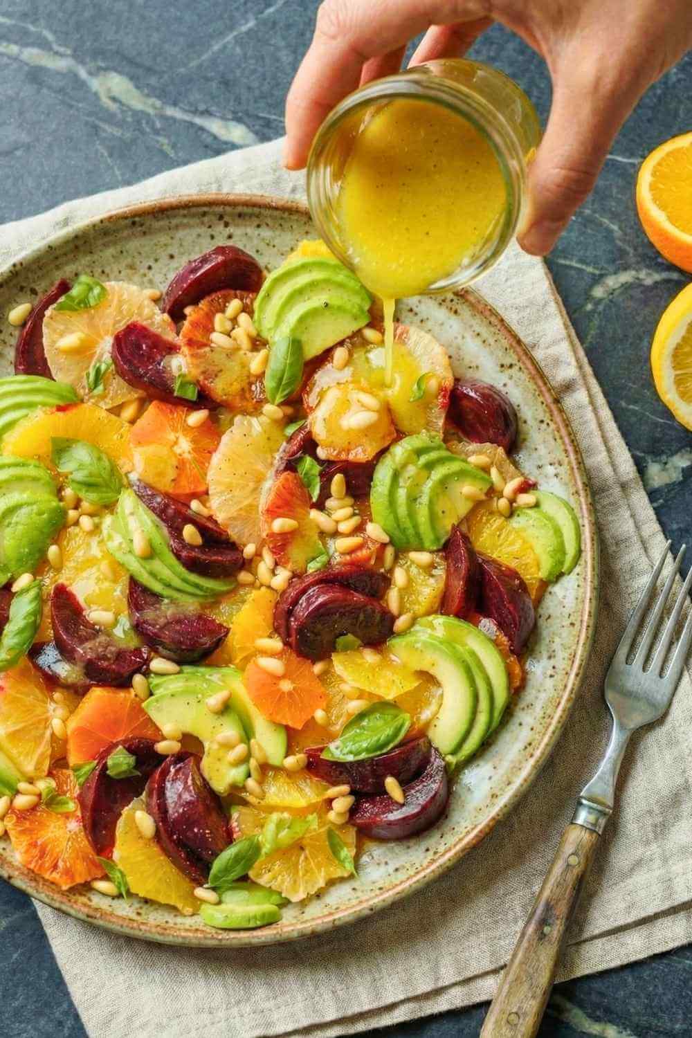 Jewel-Toned Roasted Beet & Citrus Salad 2 Jewel-Toned Roasted Beet & Citrus Salad - Beet Citrus Salad 2