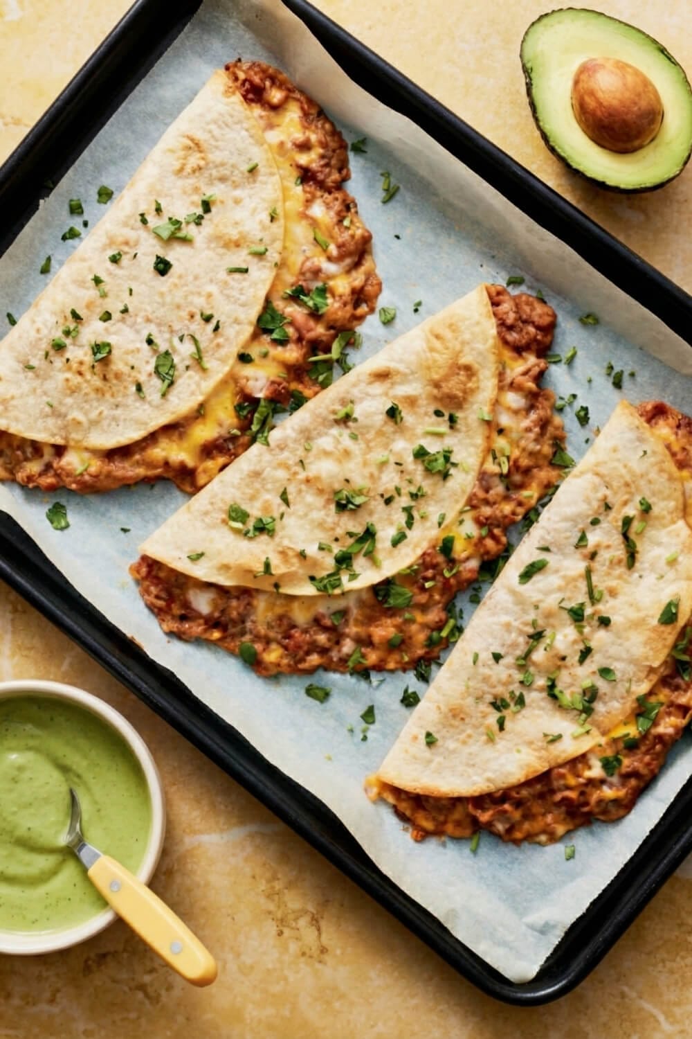 Irresistible Crunchy Bean & Cheese Taco-Dillas 2 Irresistible Crunchy Bean & Cheese Taco-Dillas - Bean Cheese Taco Dillas 2